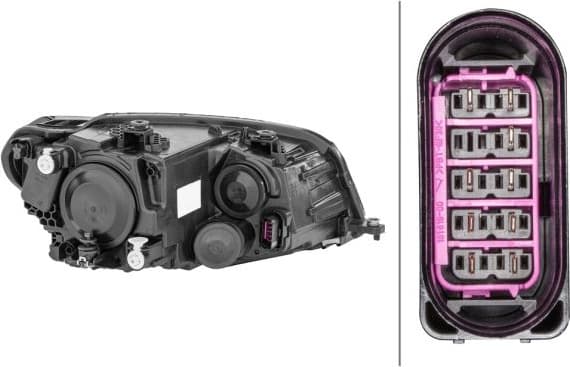 Headlight 1ED012286011 - image 2