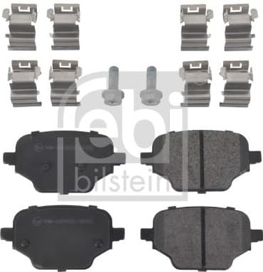 Brake Pad Set, disc brake 171002
