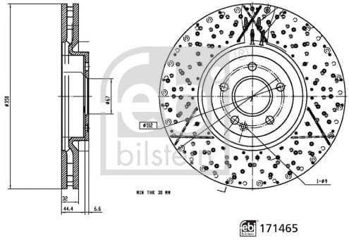 Brake Disc 171465