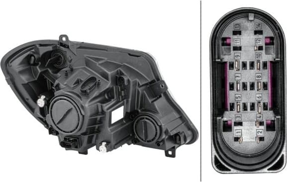 Headlight 1ED011030111 - image 2