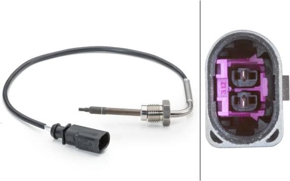 Sensor, exhaust gas temperature 6PT 014 494-241