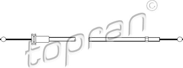 Bonnet Cable PREMIUM BRAND 109 859