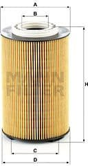 Oil Filter HU 1291/1 Z