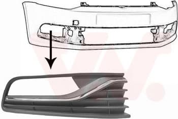 Ventilation Grille, bumper 5814594