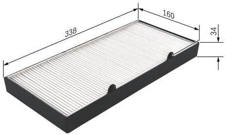 Filter, cabin air 1987435063