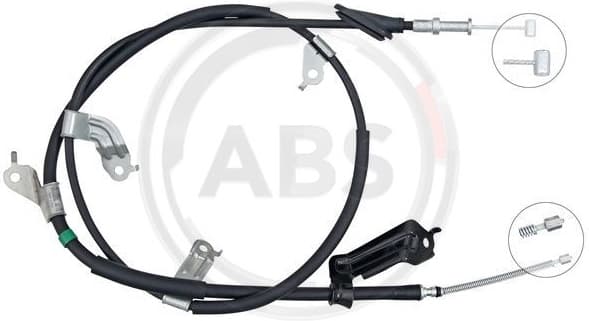 Cable Pull, parking brake K17808