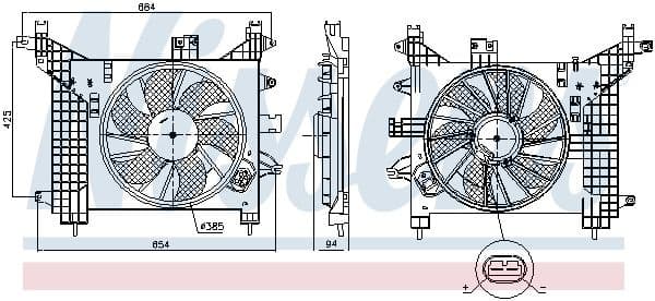 Fan, engine cooling 85891 - image 6