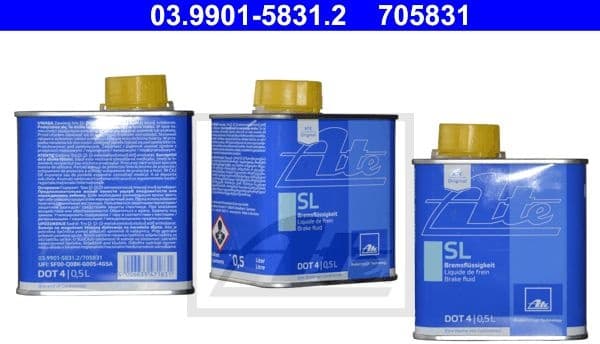 Brake Fluid SL DOT 4 03990158312