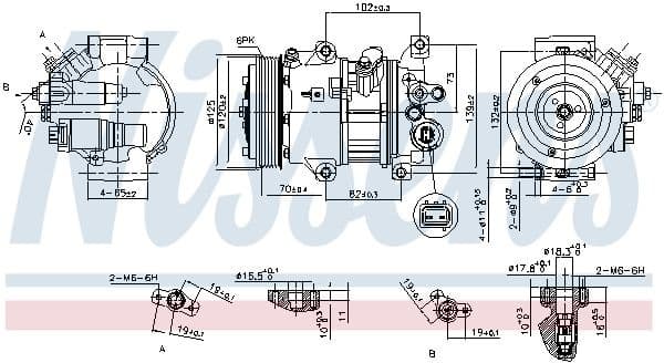 Compressor, air conditioning ** FIRST FIT ** 890650 - image 5