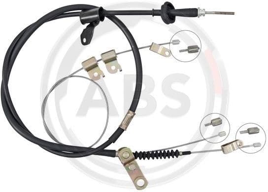 Cable Pull, parking brake K12665