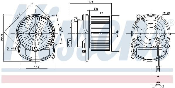 Interior Blower 87504 - image 6