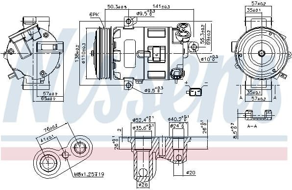 Compressor, air conditioning ** FIRST FIT ** 89400 - image 6