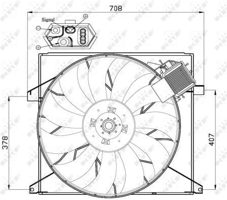 Fan, engine cooling 47446 - image 2