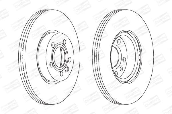 Brake discs kit front (2pcs) 562626CH - image 2
