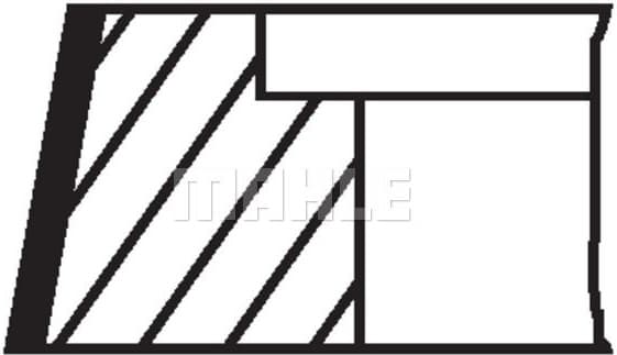 Piston Ring Set 64057N0 - image 2