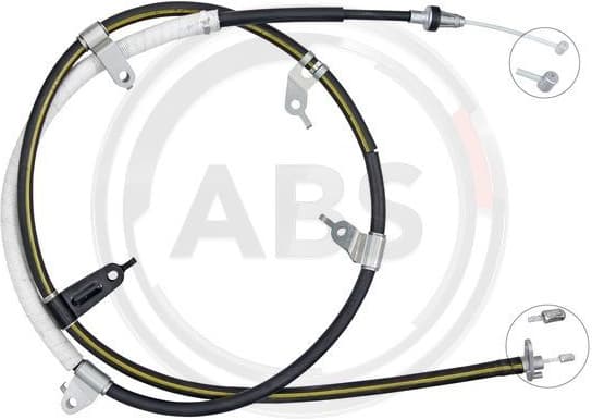 Cable Pull, parking brake K10173