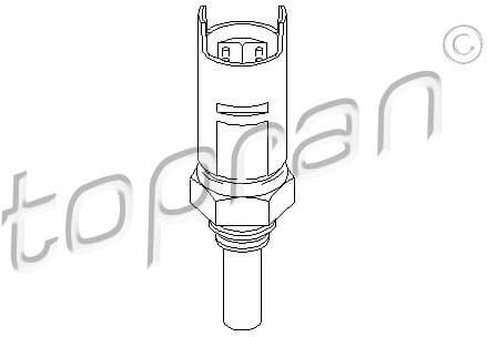 Sensor, coolant temperature 500 522