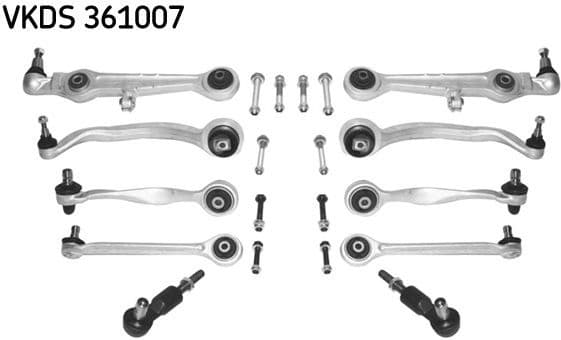 Control/Trailing Arm Kit, wheel suspension VKDS 361007