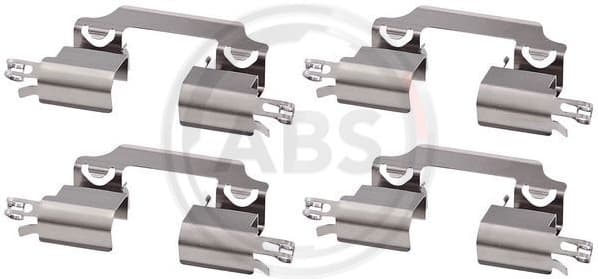 Accessory Kit, disc brake pad 1908Q