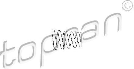 Spring, exhaust pipe 201 737