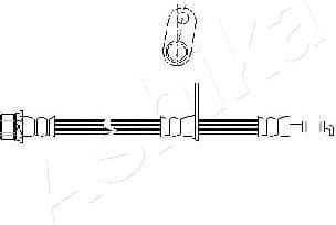 Holding Bracket, brake hose 69-02-2041 - image 2