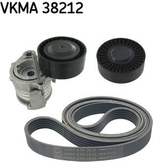 V-ribbed Belt Set VKMA 38212