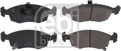 Brake Pad Set, disc brake 116252