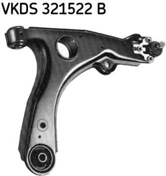 Control/Trailing Arm, wheel suspension VKDS 321522 B
