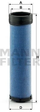 Secondary Air Filter CF 980/2