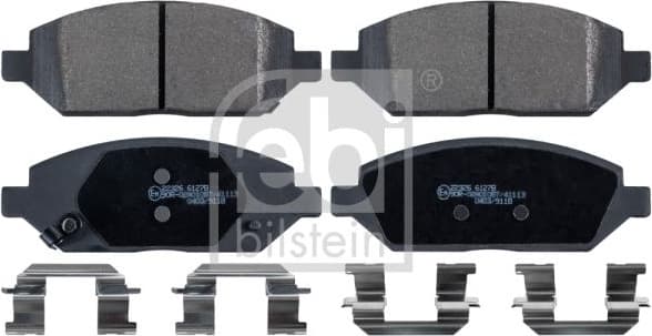 Brake Pad Set, disc brake 16974