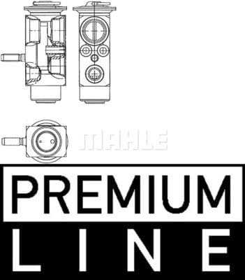 Expansion Valve, air conditioning BEHR *** PREMIUM LINE *** AVE 114 000P