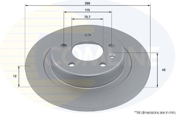 Brake Disc COATED ADC2971