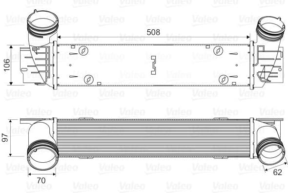 Charge Air Cooler 818594