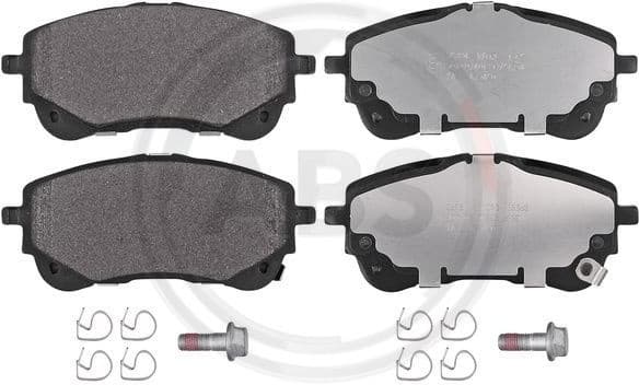 Brake Pad Set, disc brake 35284