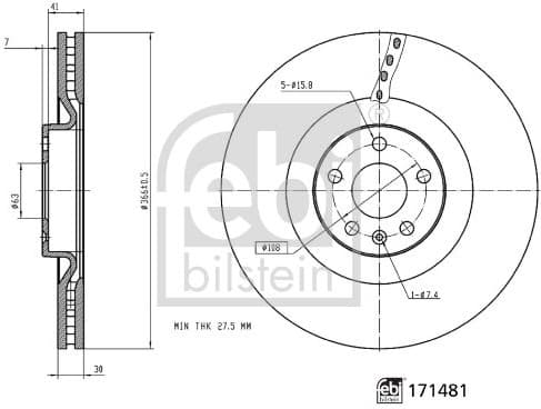 Brake Disc 171481