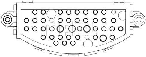Regulator, interior blower BEHR ABR 22 000S - image 2