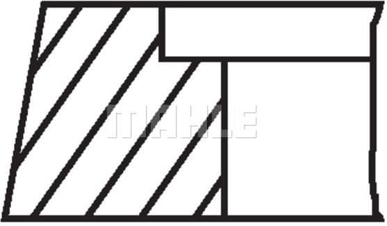 Piston Ring Set 030 31 N0 - image 2