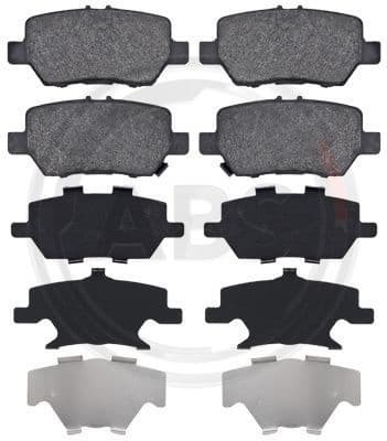 Brake Pad Set, disc brake 37601