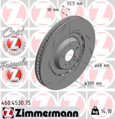 Brake Disc FORMULA Z BRAKE DISC 460.4530.75