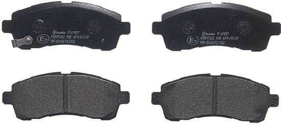 Brake Pad Set, disc brake PRIME LINE P49057