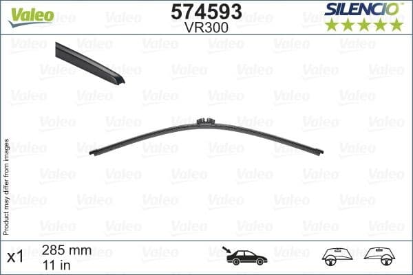 Wiper Blade SILENCIO REAR 574593