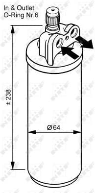 Dryer, air conditioning 33086