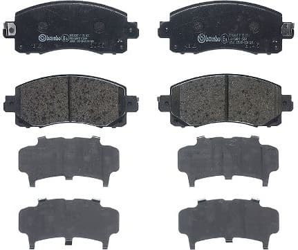Brake pads front, Top Quality P78028 - image 2