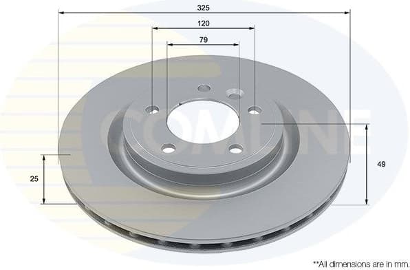 Brake Disc COATED ADC5049V