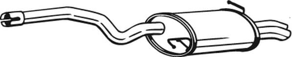 Rear Muffler 105-221