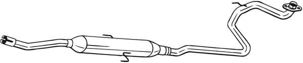 Centre Muffler 291-029