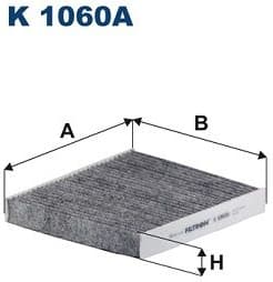 Filter, cabin air K1060A