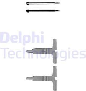 Accessory Kit, disc brake pad LX0312