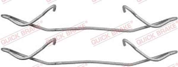 Brake pads accessory kit 109-1180 - image 2