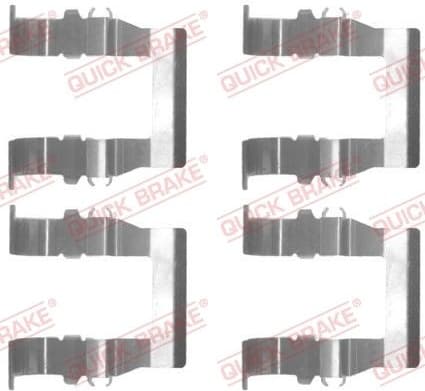 Brake pads accessory kit 109-1194 - image 2